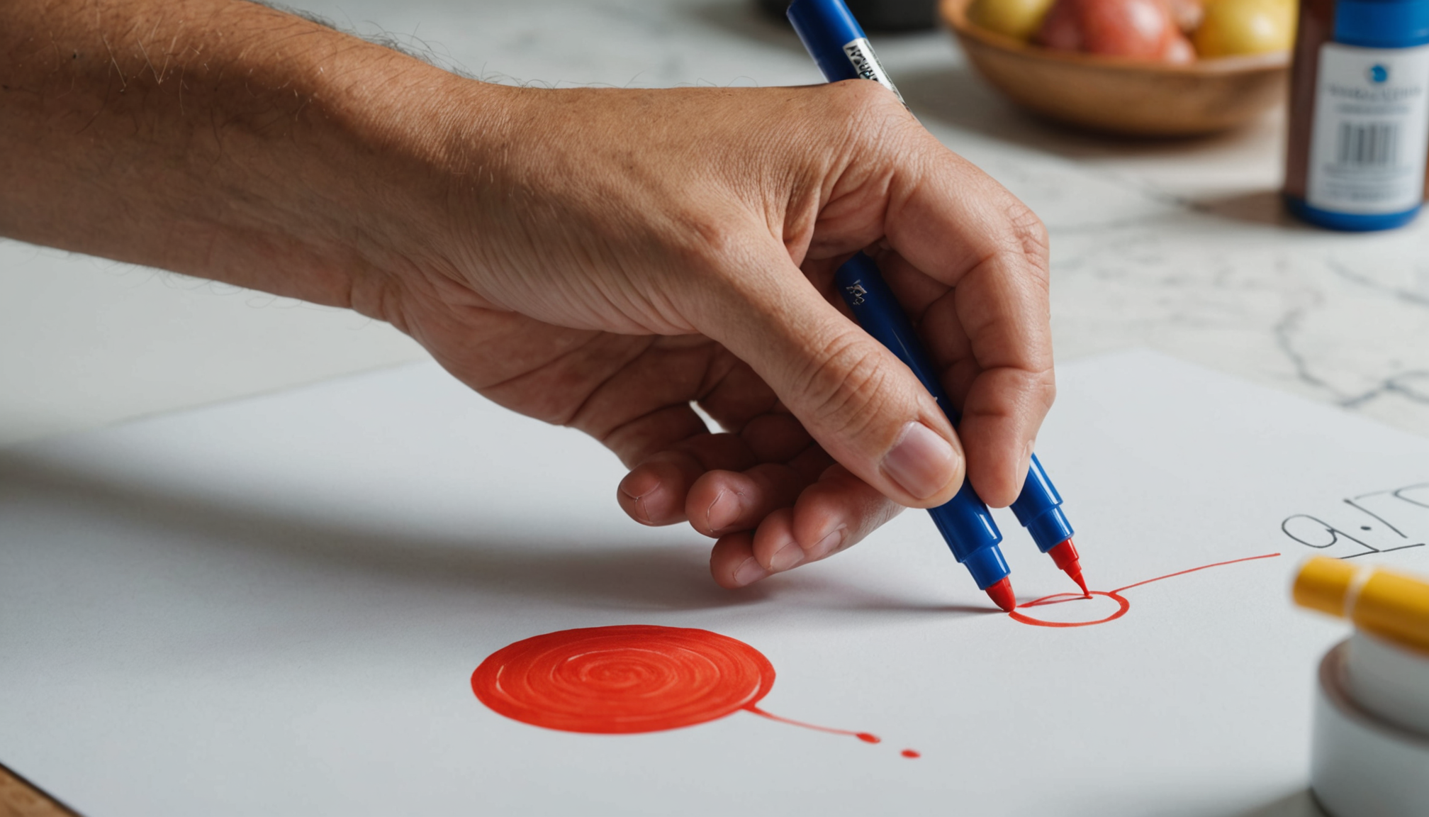 Le truc infaillible pour faire disparaître les traces de marqueur permanent