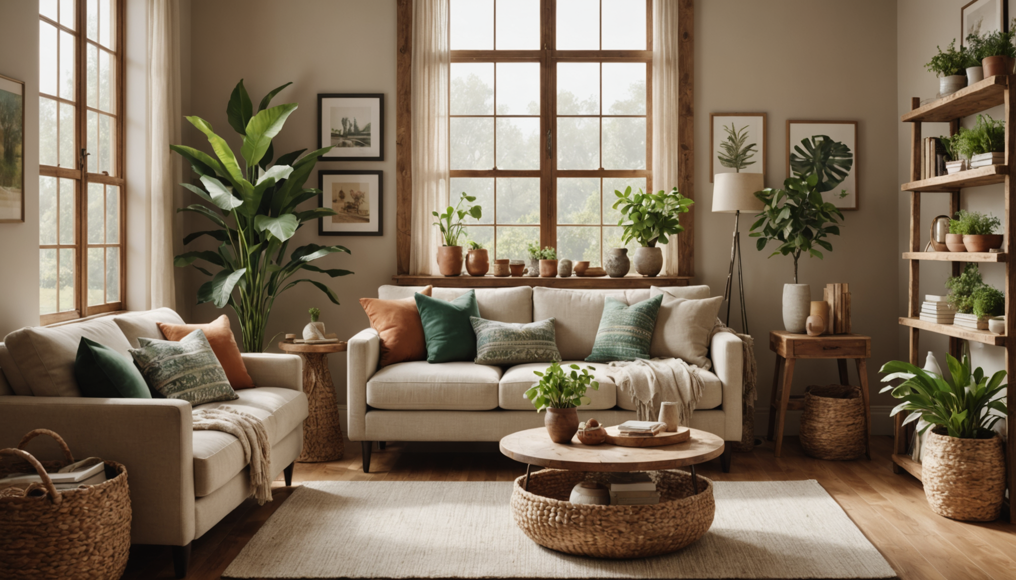 Cette déco récup et naturelle change l’ambiance de votre salon en moins d’une heure