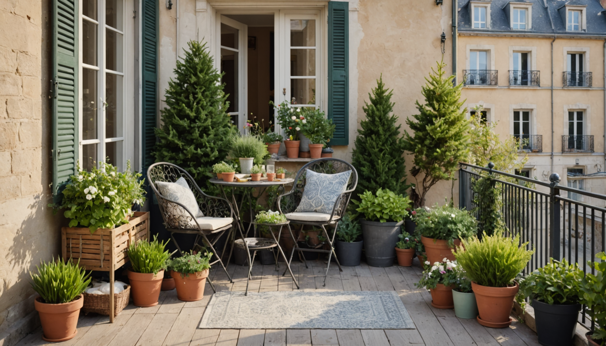 Comment transformer votre balcon en mini-jardin d’hiver sans se ruiner