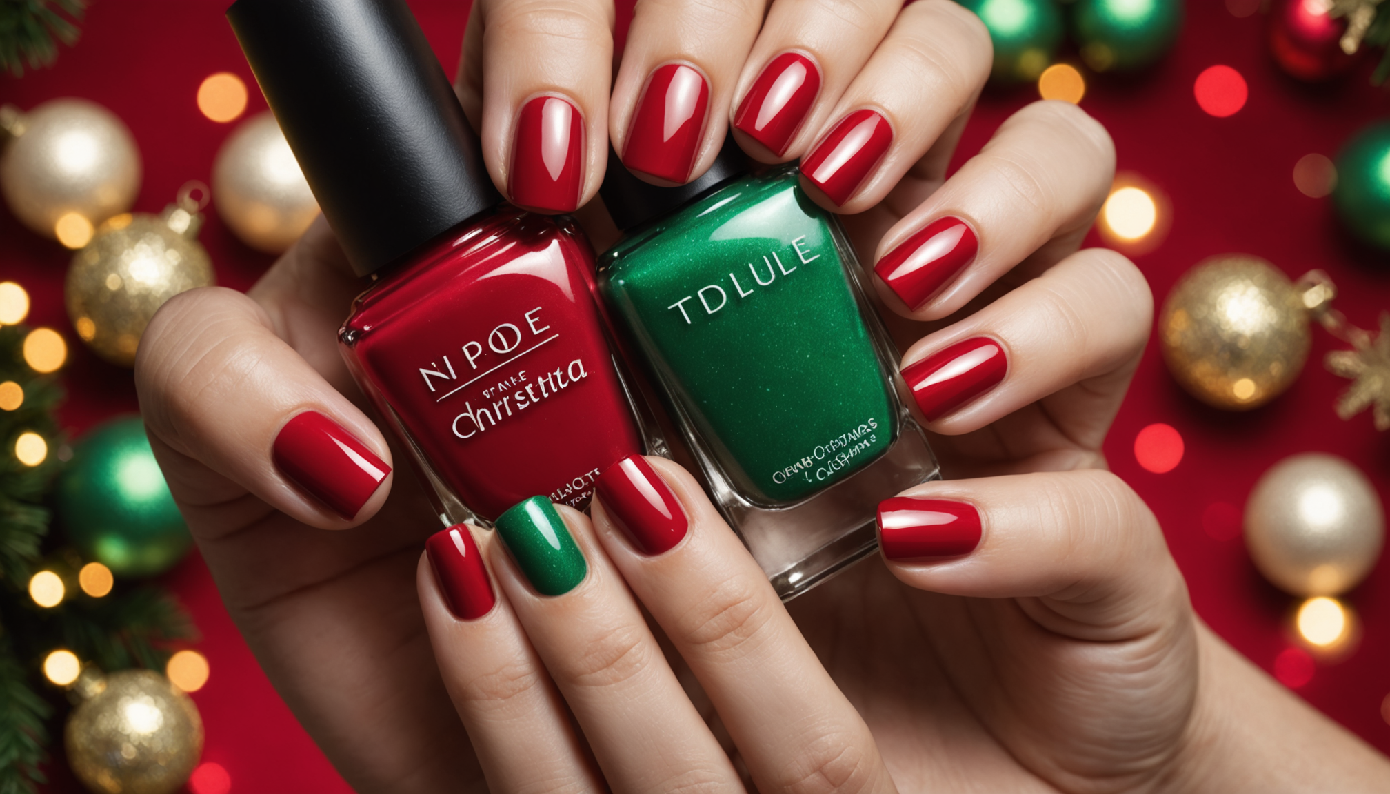 Découvrez la couleur de vernis à ongles qui sera partout ce Noël !