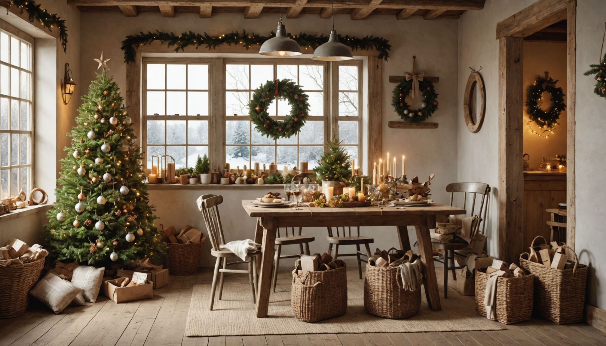 Se préparer à Noël ? 3 astuces déco naturelles inspirées du jardinage et de la récup