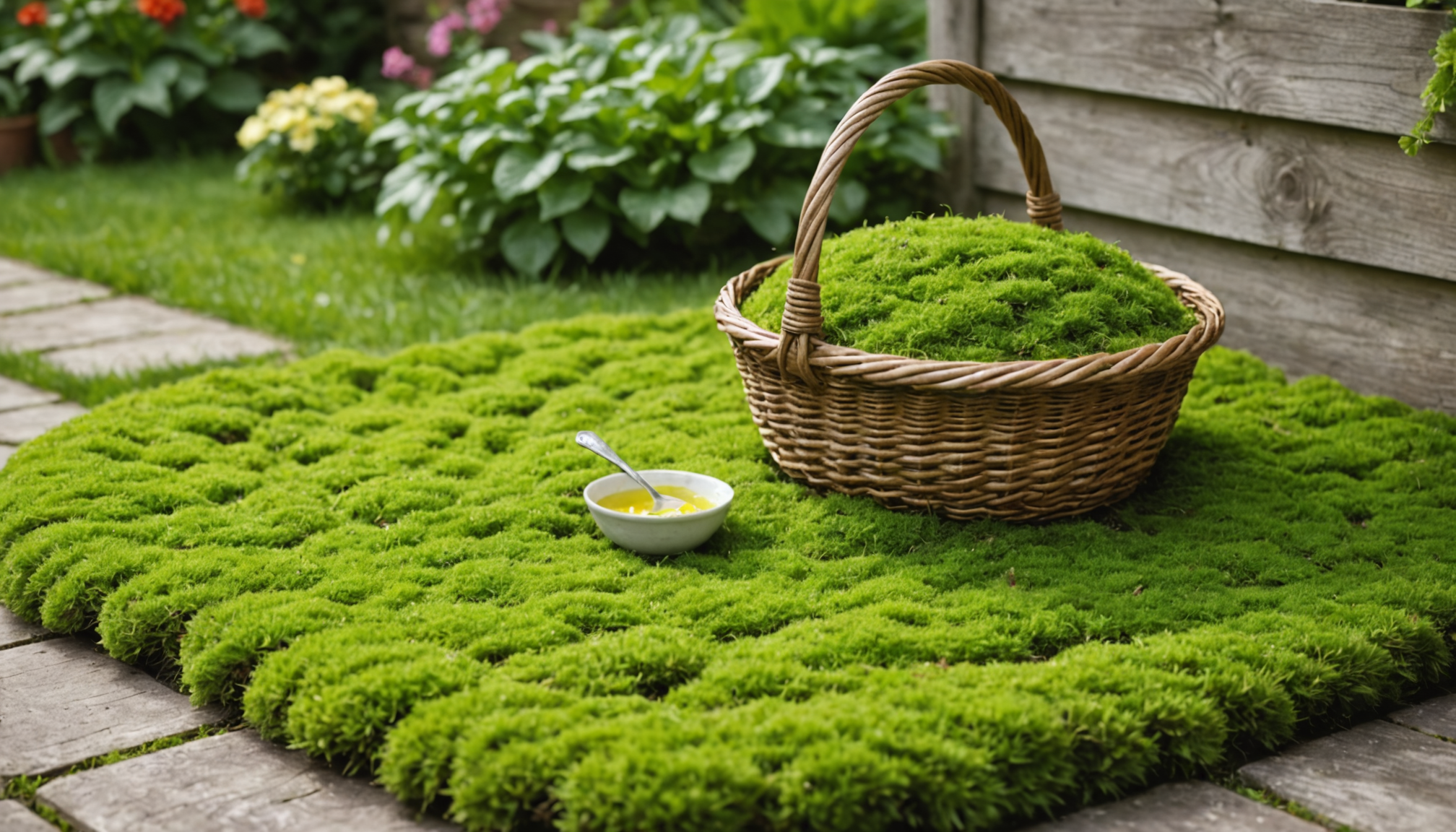 Une astuce de grand-mère pour éliminer la mousse de la pelouse — sans produits nocifs